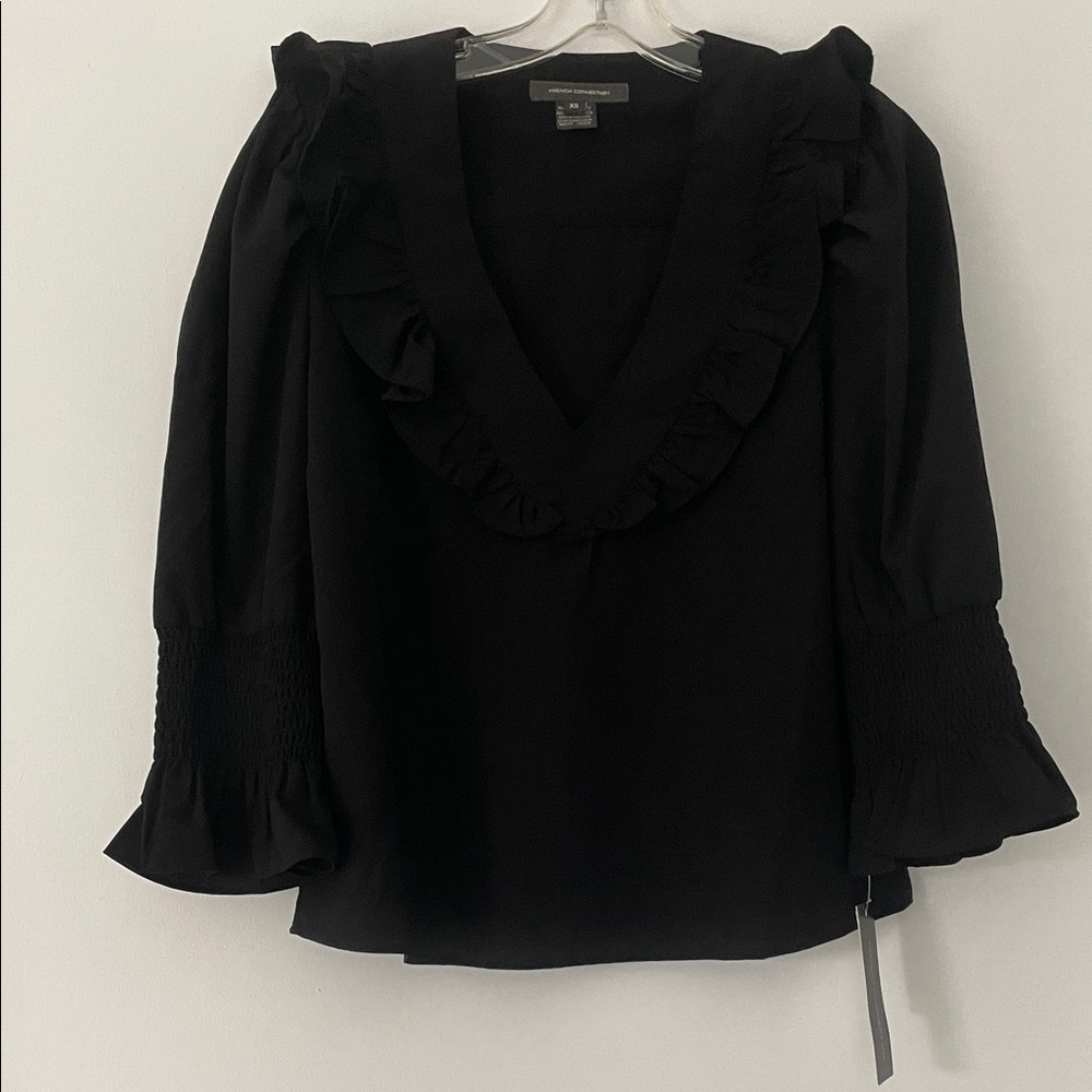 NEW. French Connection  Ruffled Women's Top